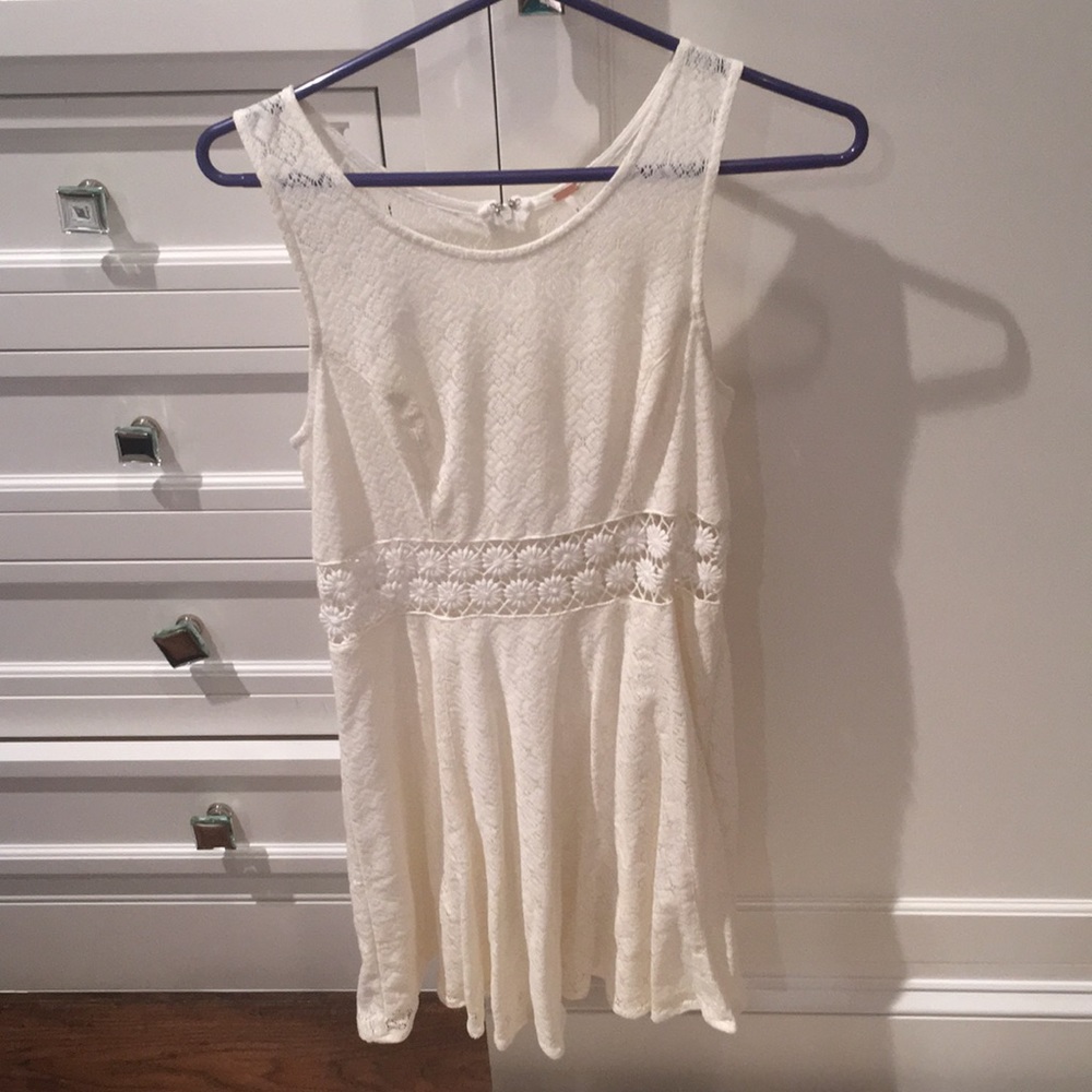 White Free People dress